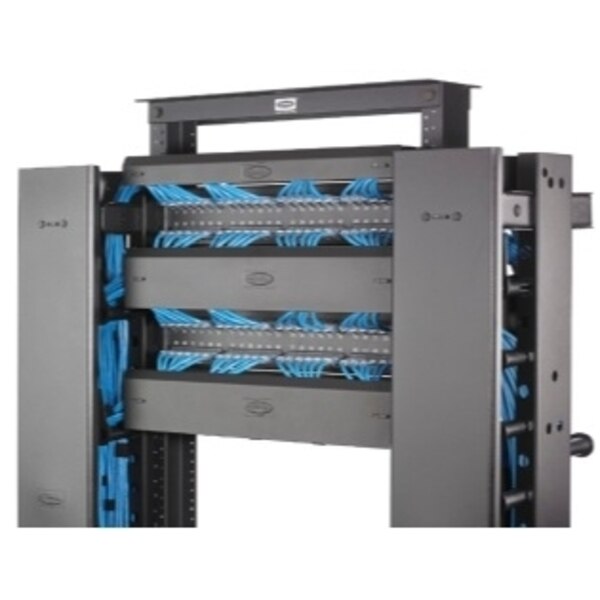 CABLE MGMT PANEL HORZ., 1U, 19